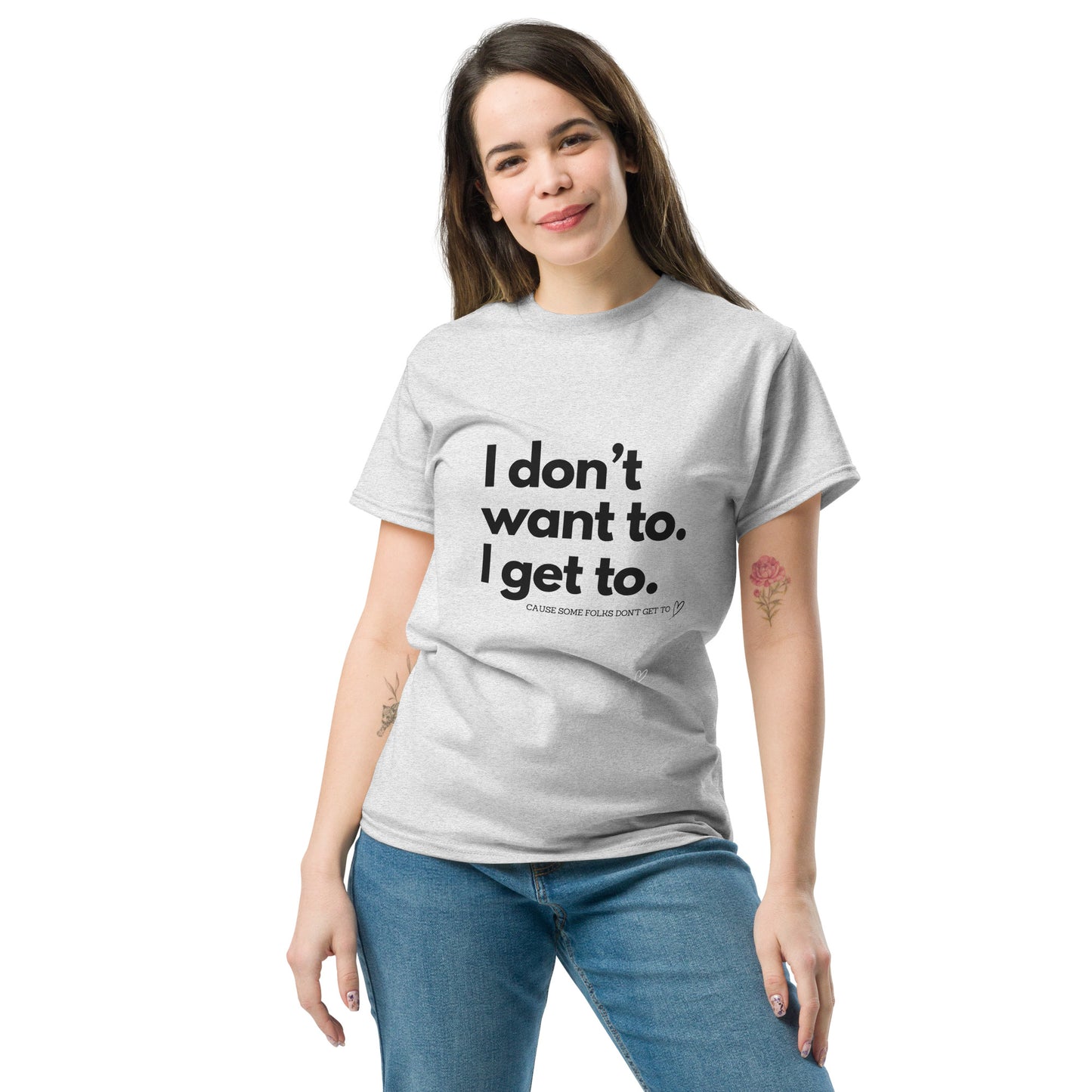 Original (white) I Don't Want To Tee
