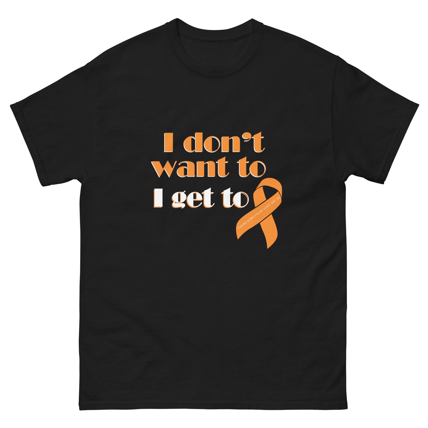 Orange Ribbon Tee