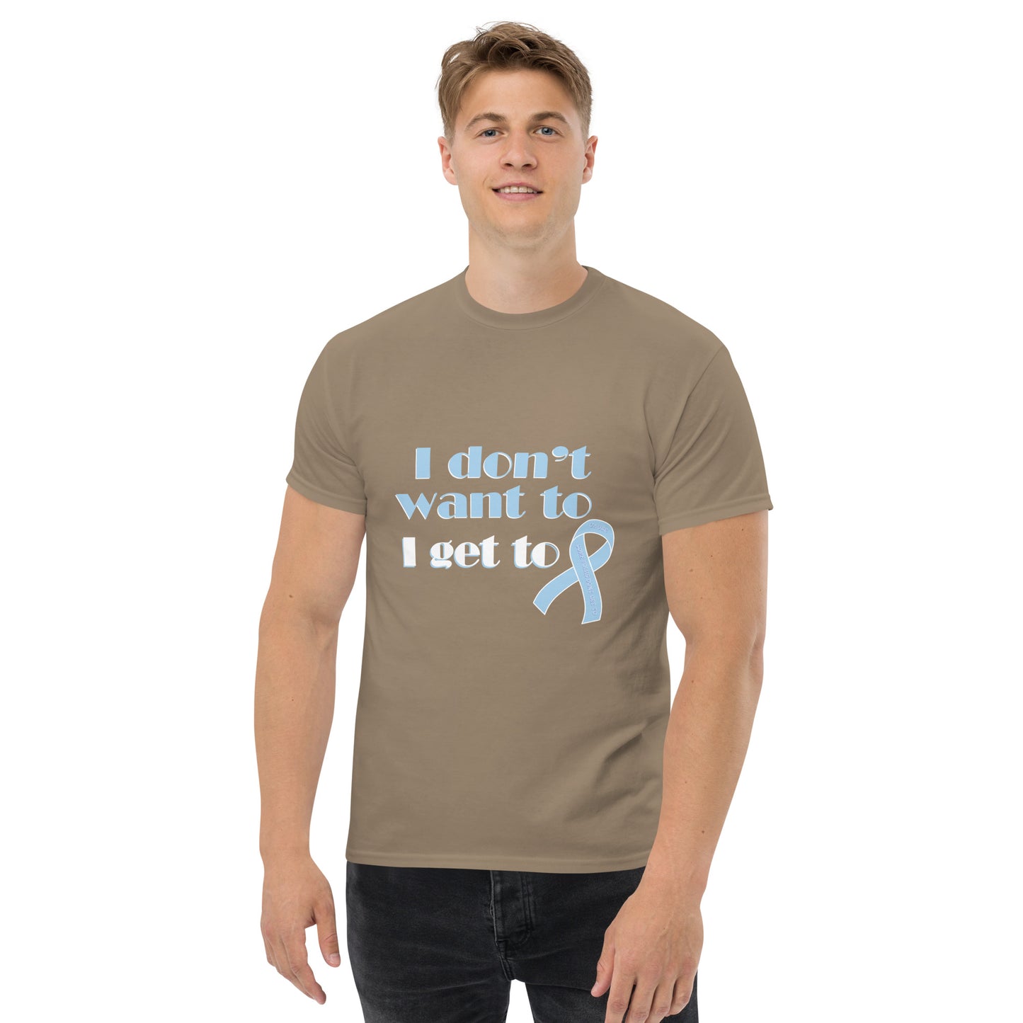 Light Blue Ribbon Tee