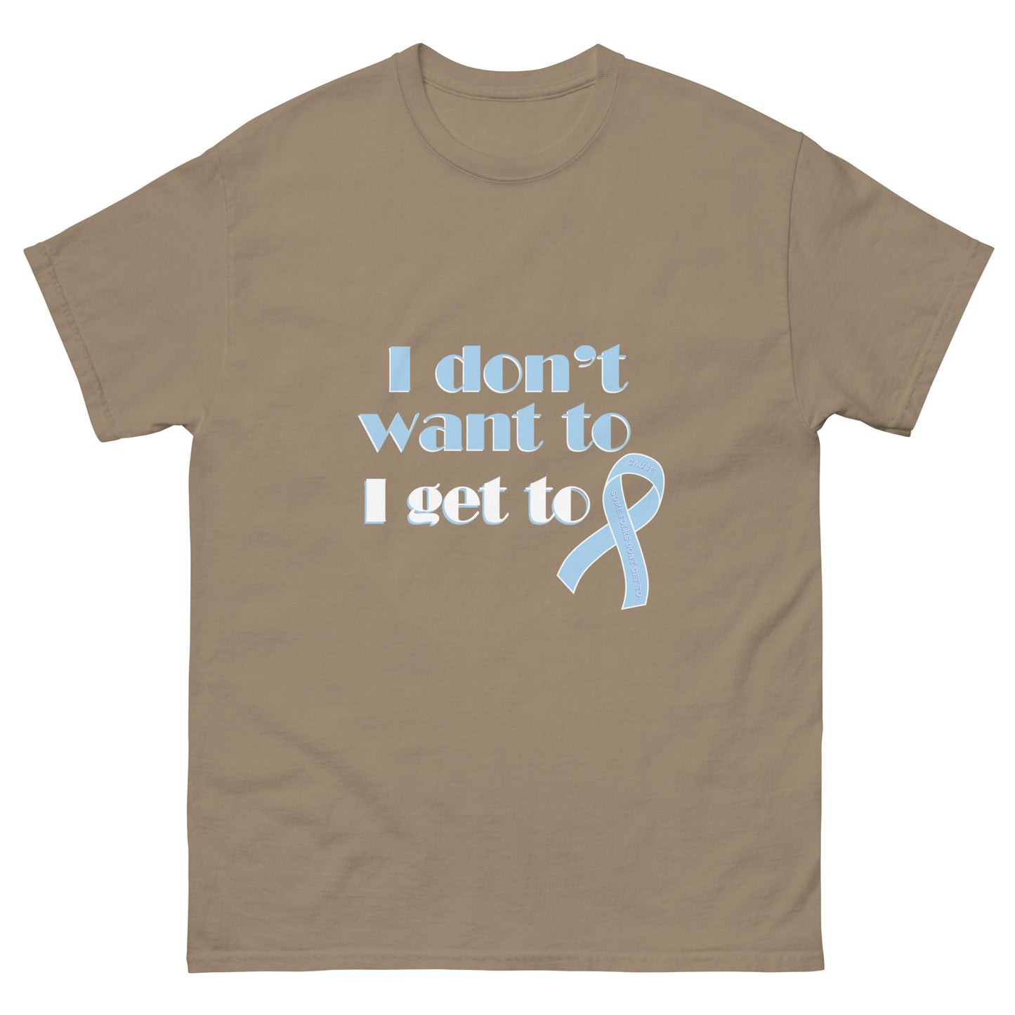 Light Blue Ribbon Tee