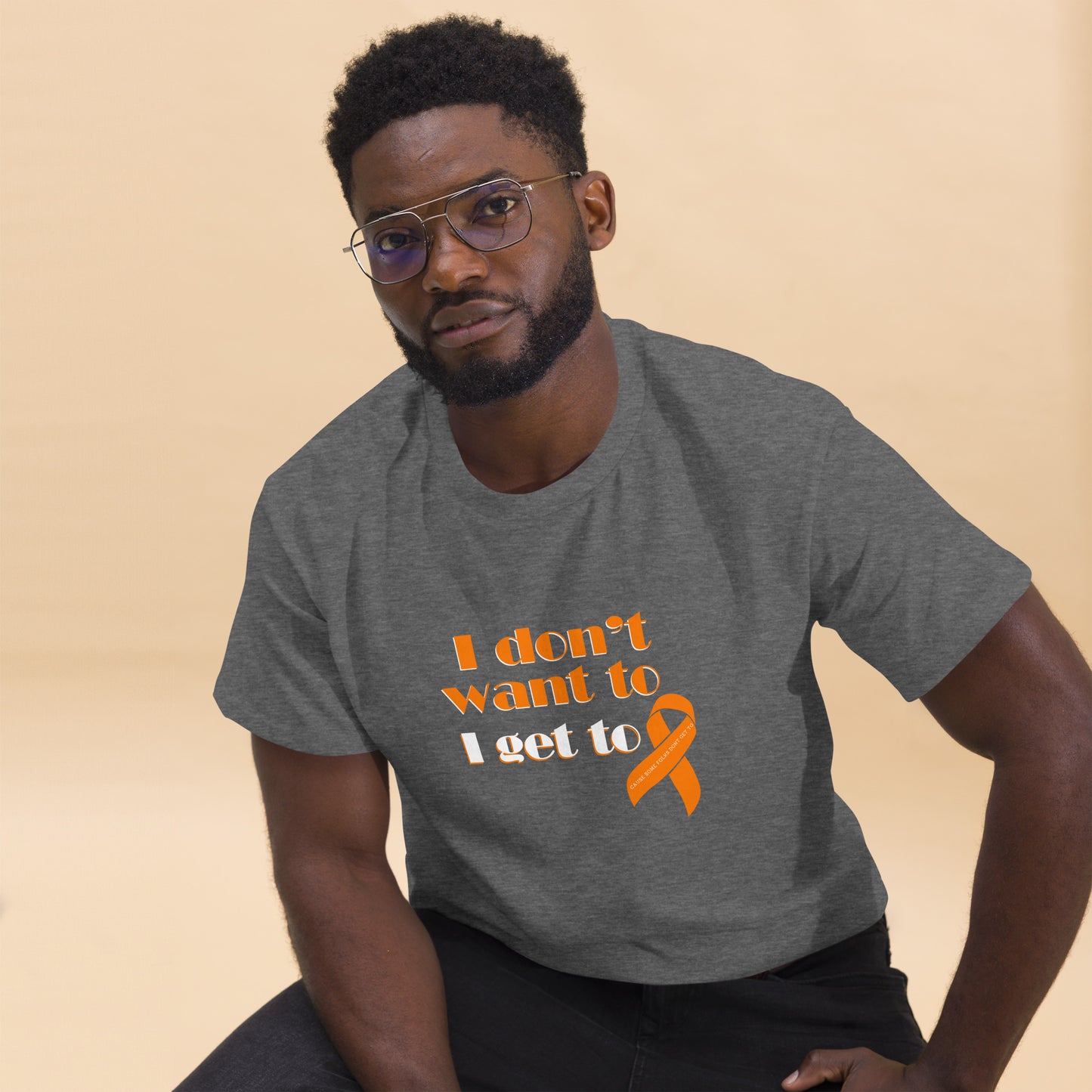 Orange Ribbon Tee