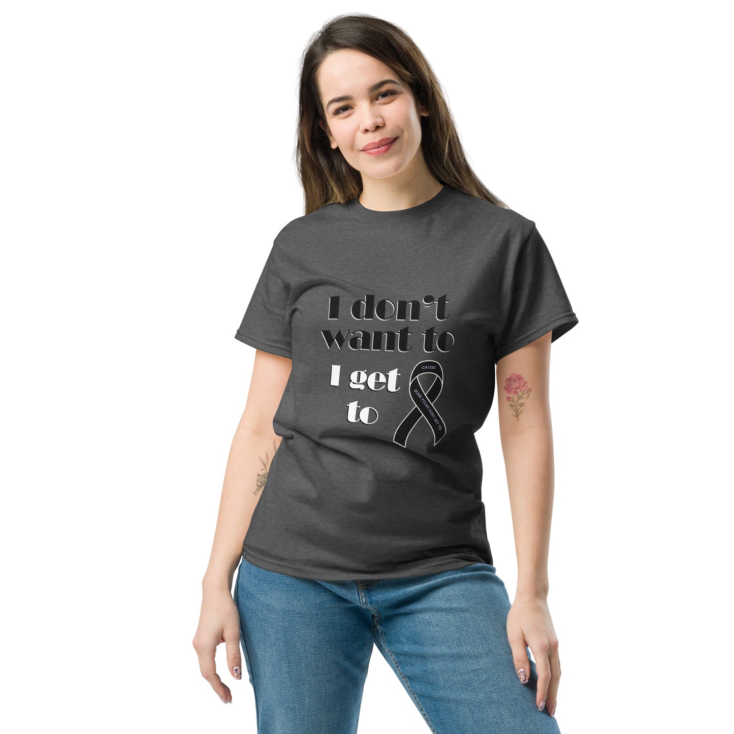 Black Ribbon Tee