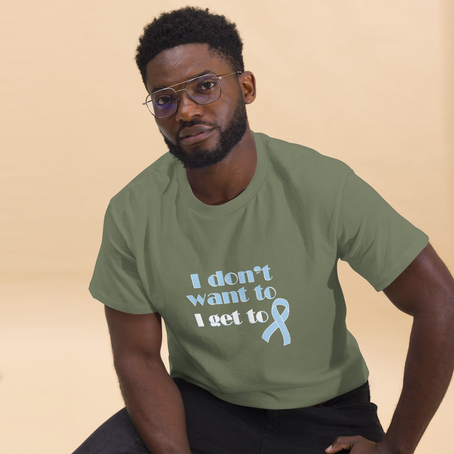 Light Blue Ribbon Tee