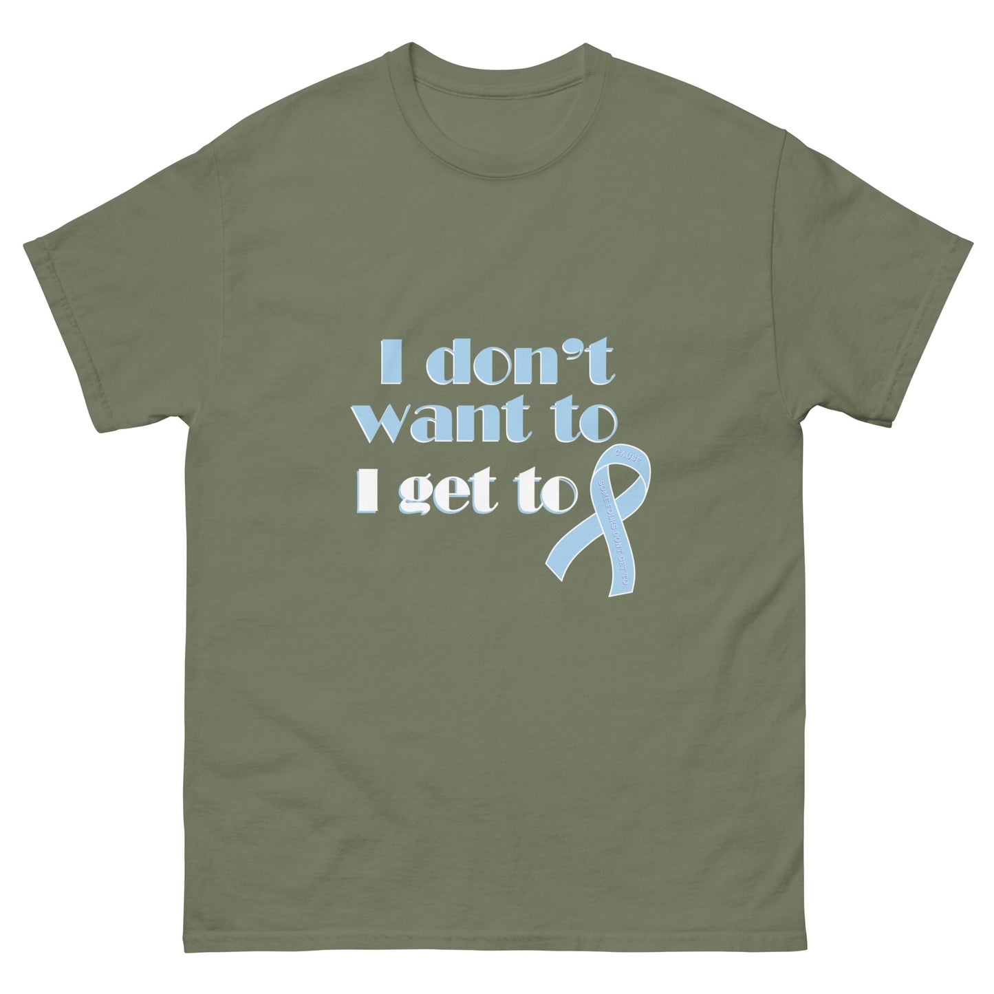 Light Blue Ribbon Tee