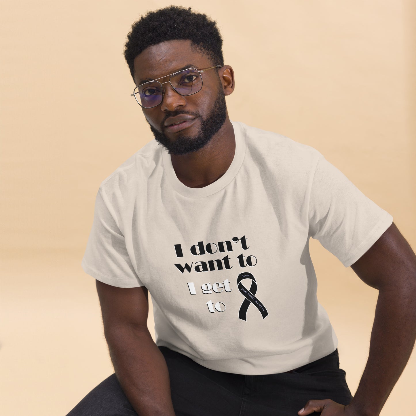 Black Ribbon Tee