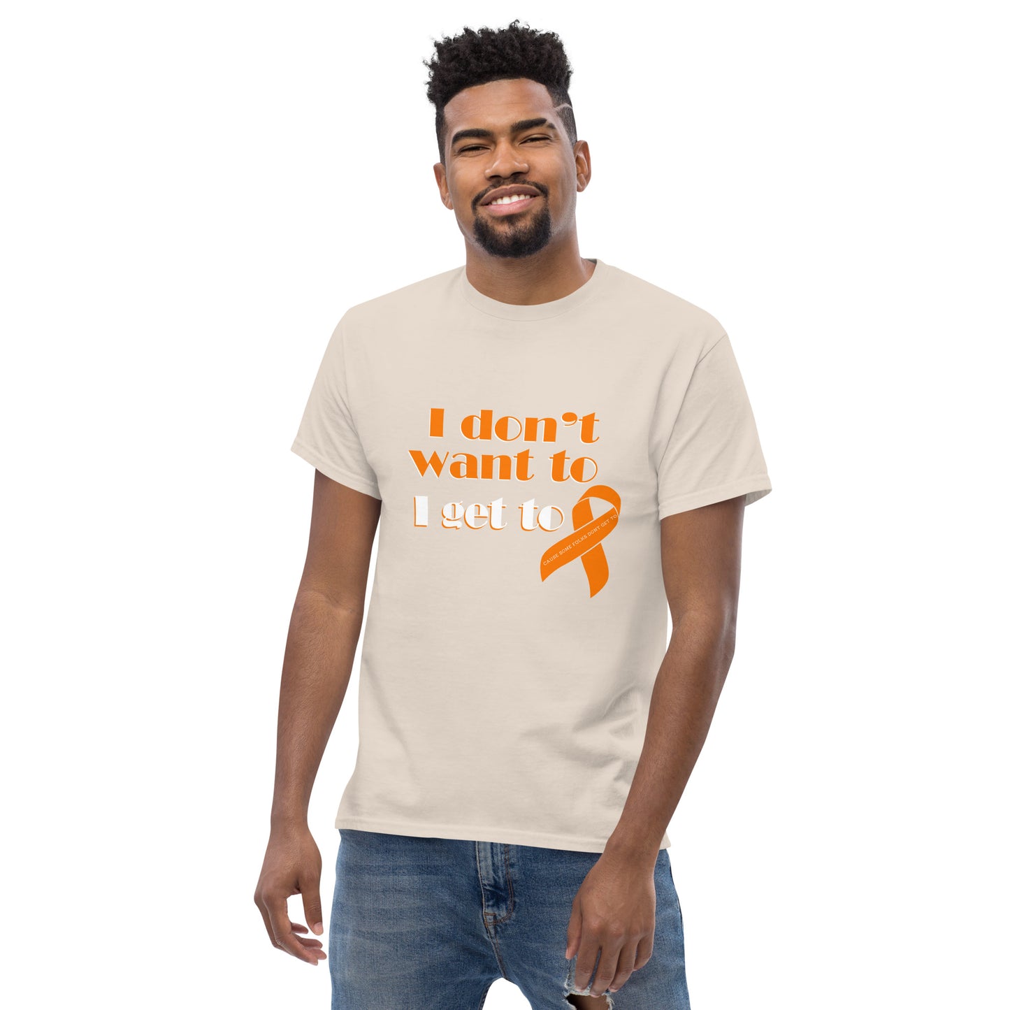 Orange Ribbon Tee