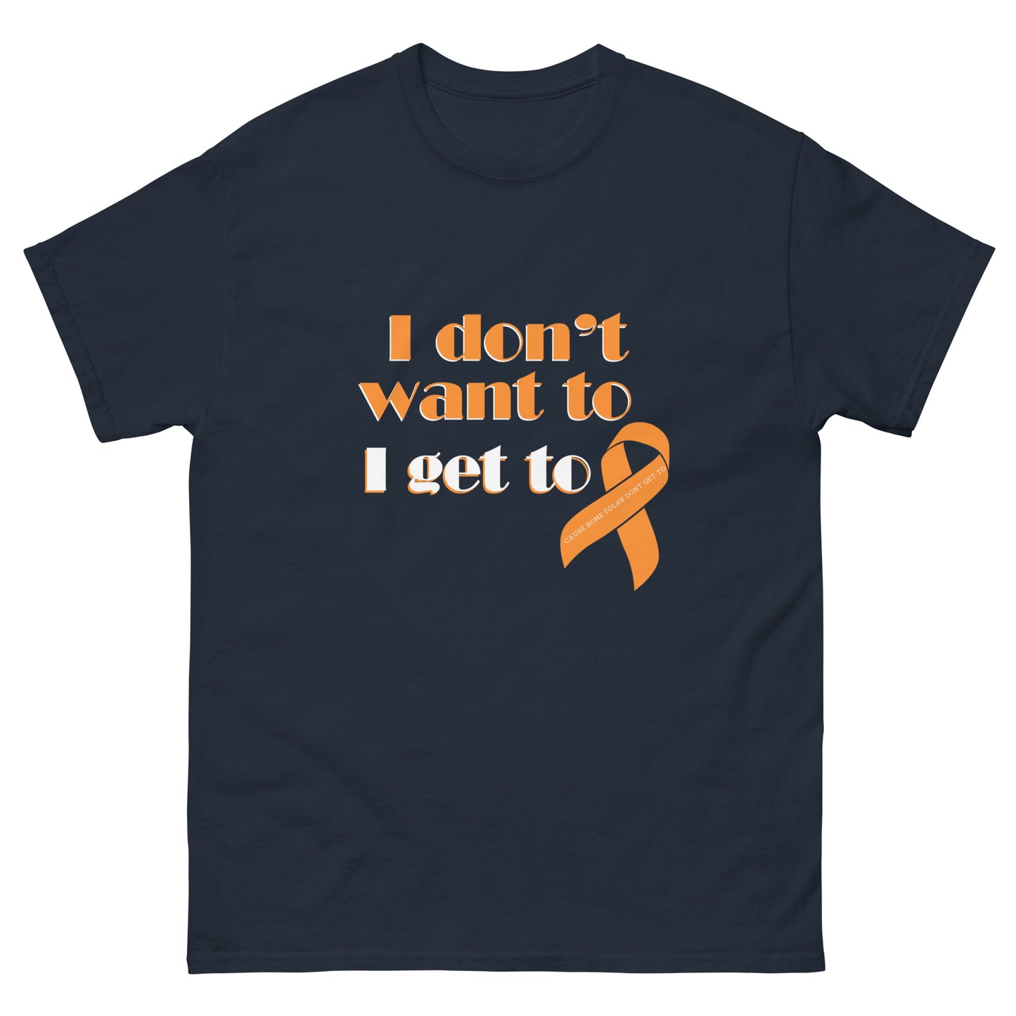 Orange Ribbon Tee