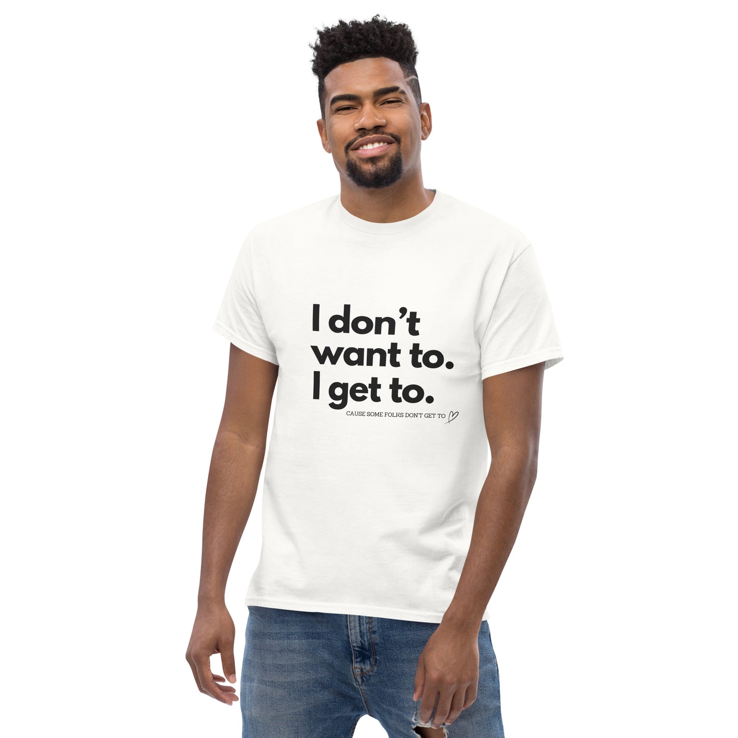 Original (white) I Don't Want To Tee