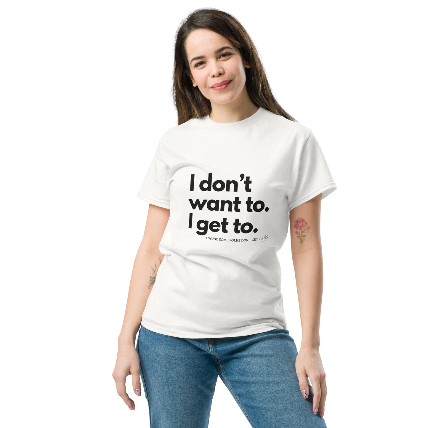 Original (white) I Don't Want To Tee